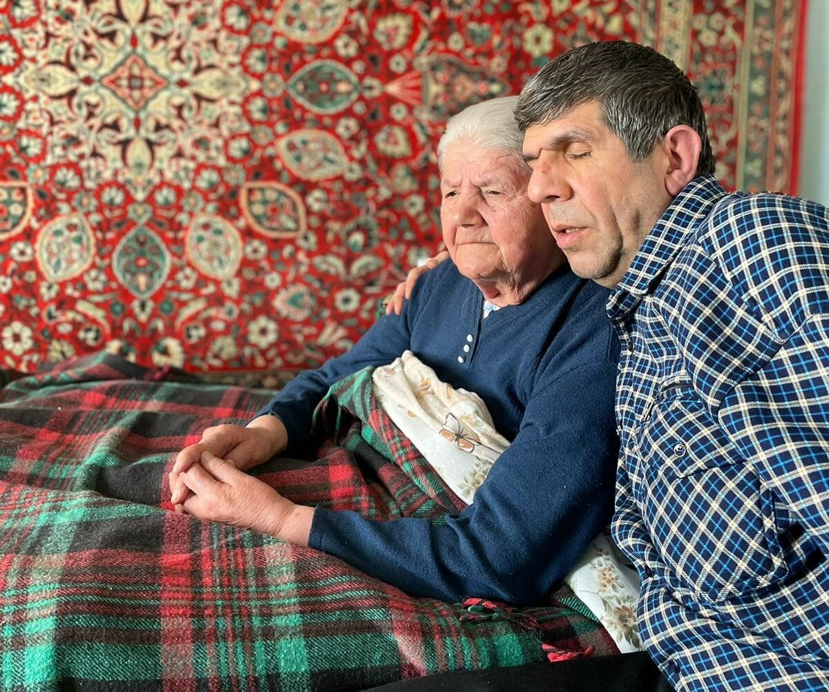 VIVA Foundation beneficiary receiving home-based medical and humanitarian support in Armenia